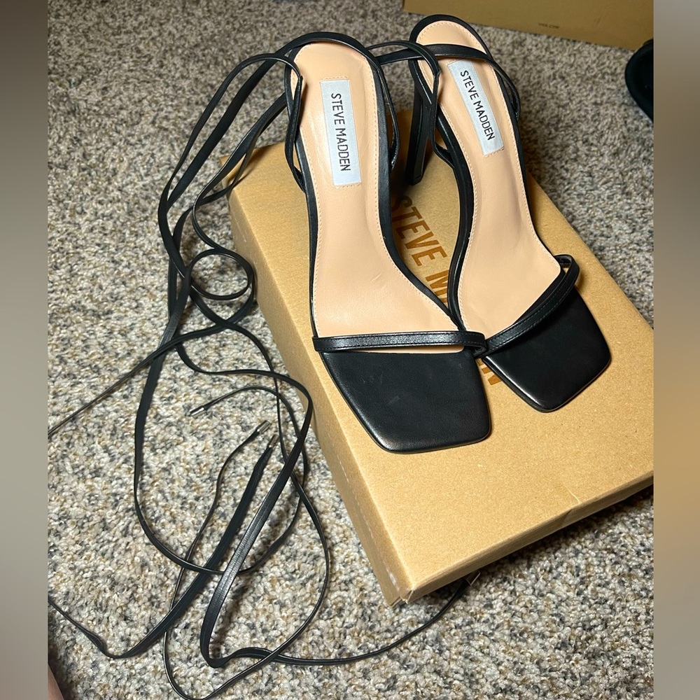 Black Steve Madden Heels